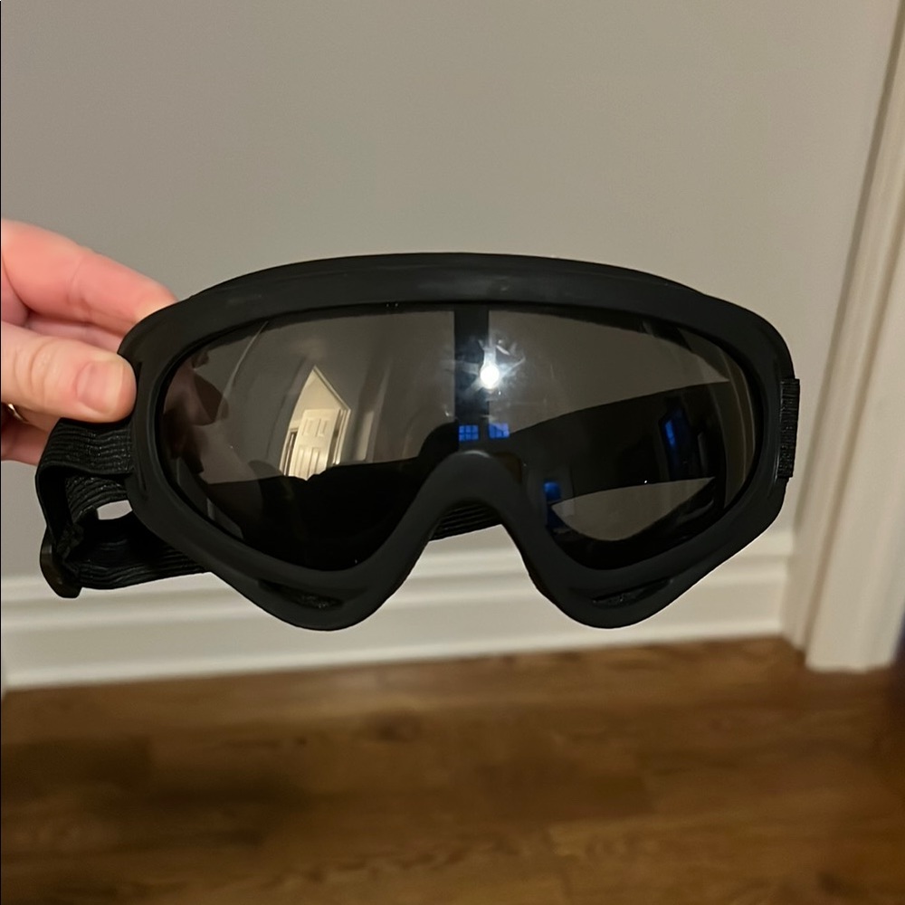 Black Ski Goggles (Unisex)
